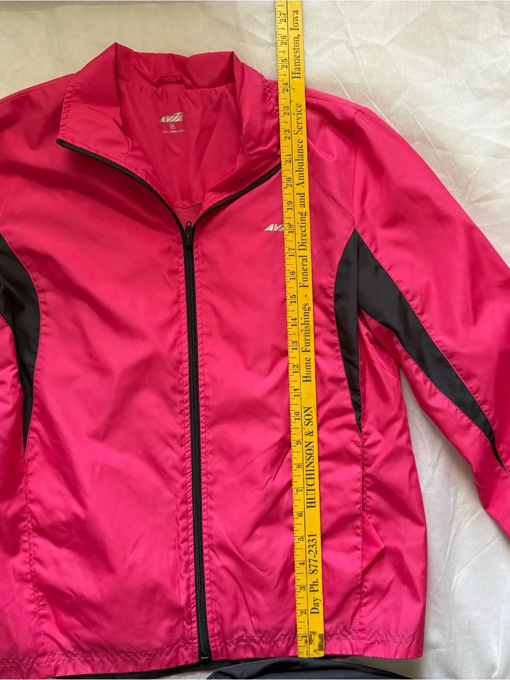 Avia Hot Pink and Black Athletic Track Set